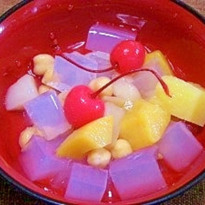 作り置きヘルシーお菓子 ひよこ豆でみつ豆 レシピ 作り方 By ブルーボリジ 楽天レシピ 作り置きヘルシーお菓子 ひよこ豆でみつ豆 レシピ 作り方 By ブルーボリジ 楽天レシピ